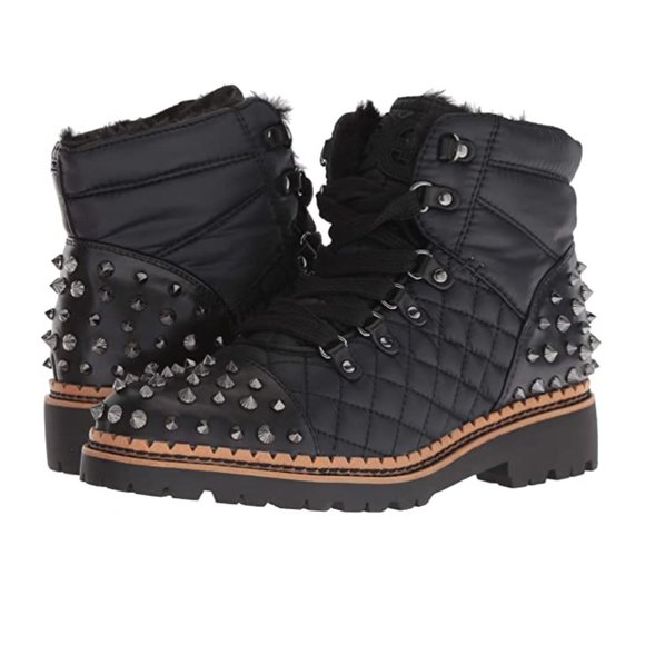 Sam Edelman Women's Studded Combat Fashion Boots - Sz 8 NWOB - Picture 12 of 13